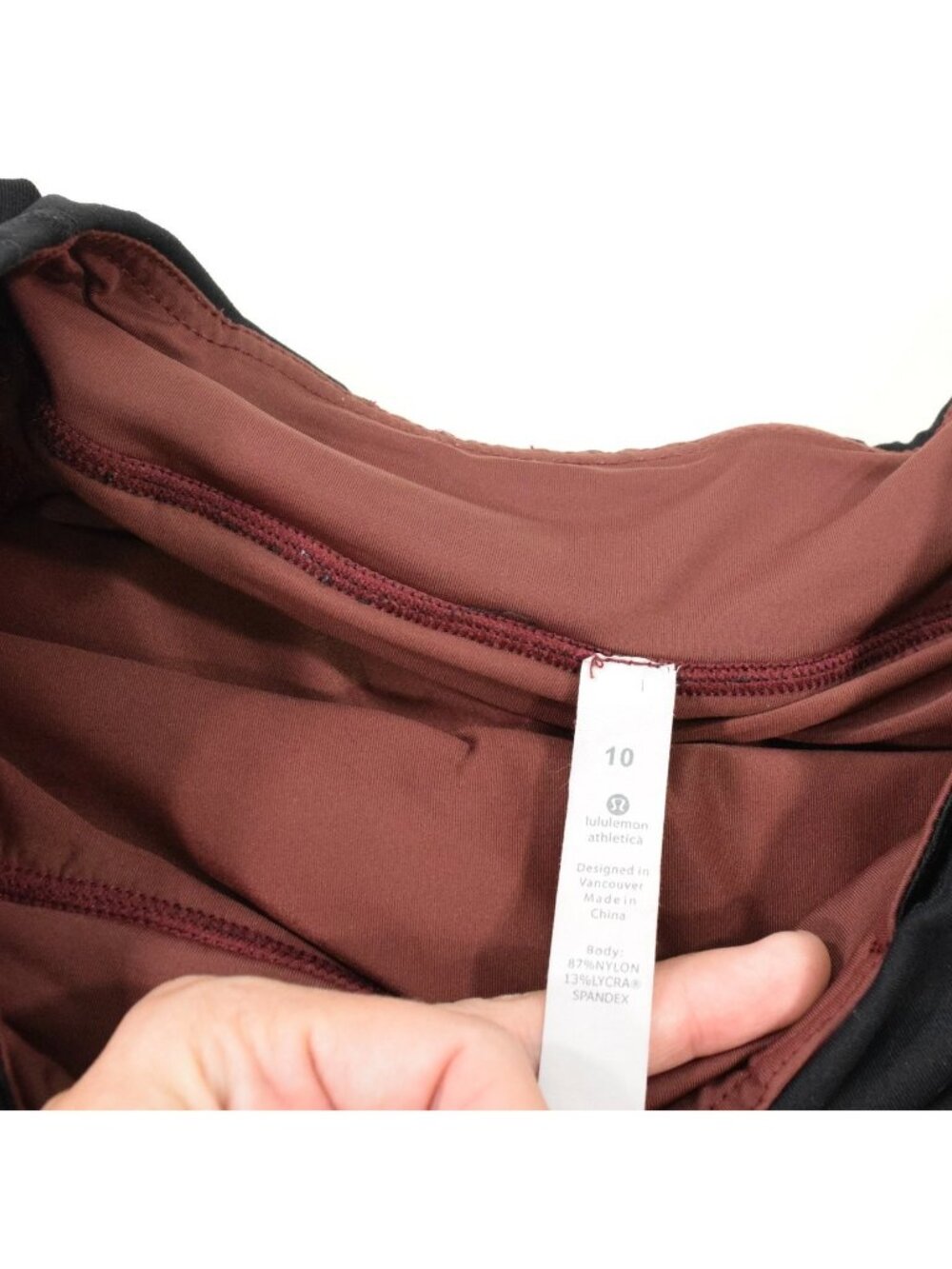 Lululemon Black Pacesetter Skirt - Picture 5 of 8